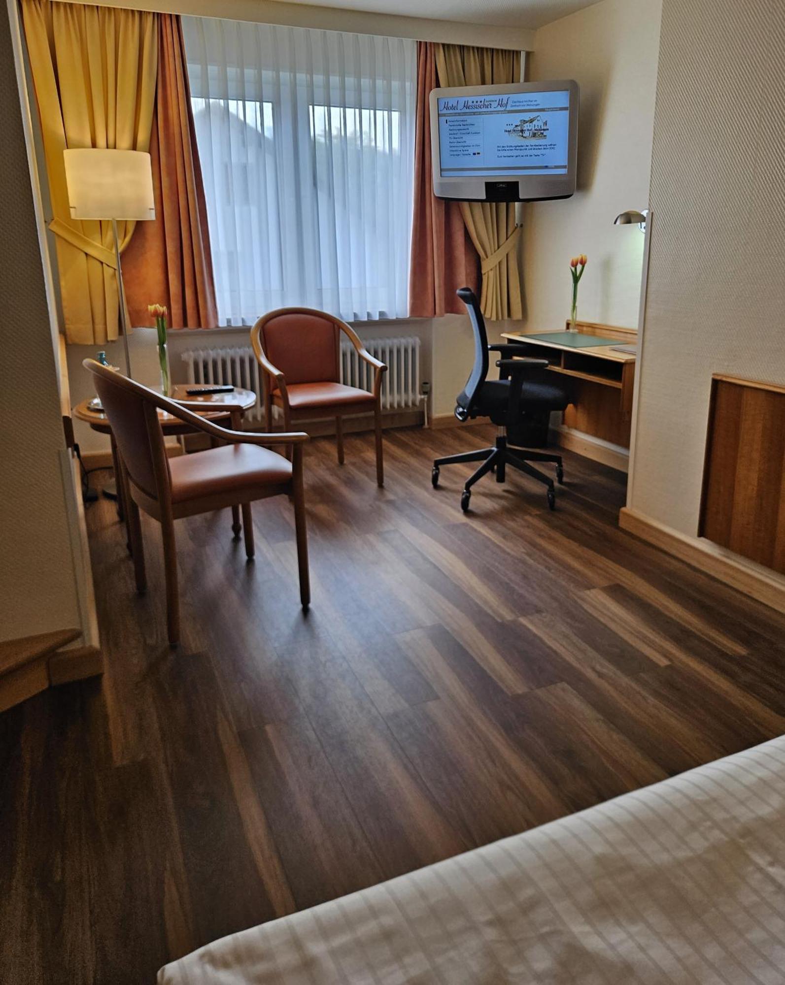 מלסונגן Hotel Hessischer Hof מראה חיצוני תמונה